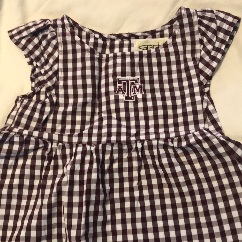 Texas A&M Aggie cap sleeve dress